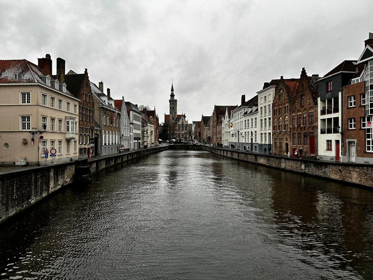 Paisaje en Brujas, Bélgica