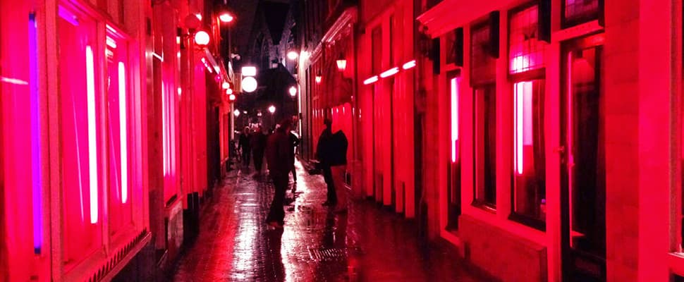 Barrio Rojo en Ámsterdam
