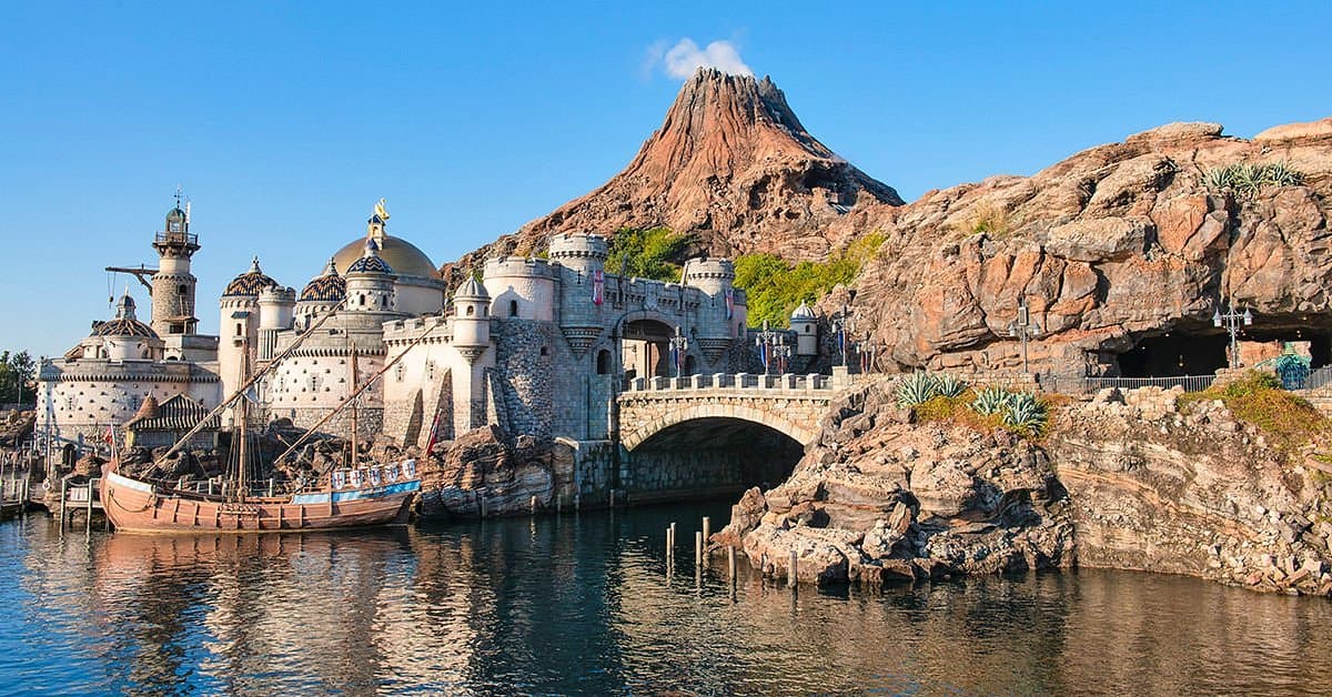 DisneySea Tokio - Volcan en Tokio DisneySea