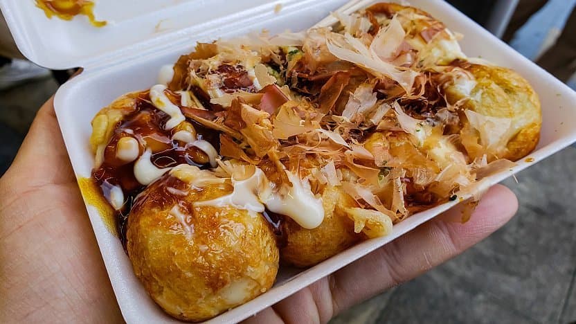 Takoyaki - Fotografía de takoyaki