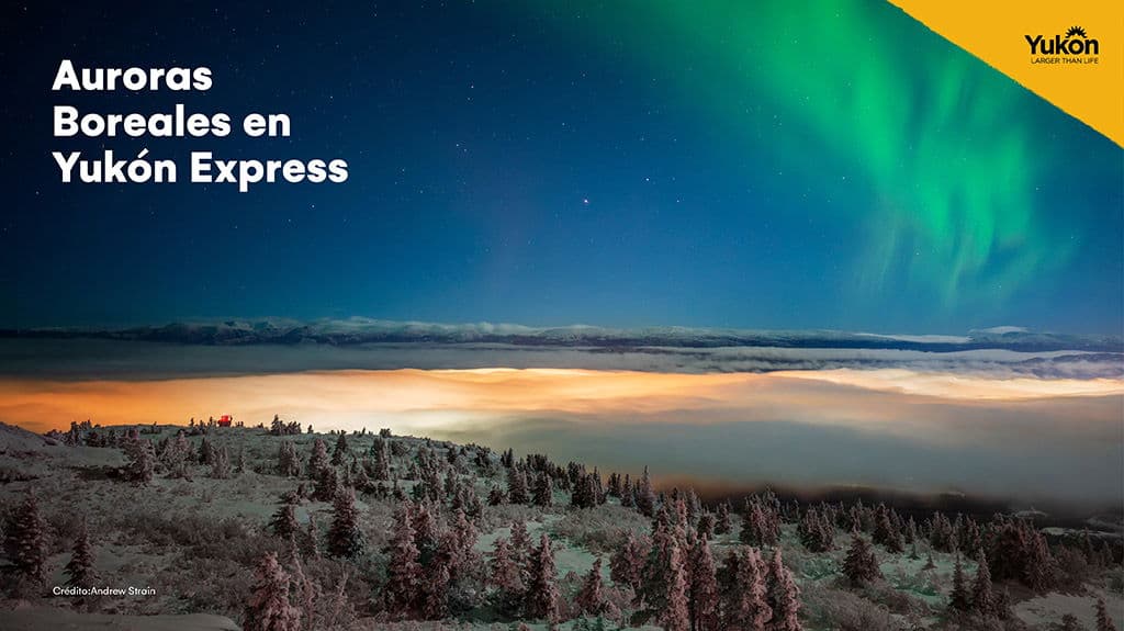 Auroras Boreales en Yukón Express - Paquete de viaje a Canadá