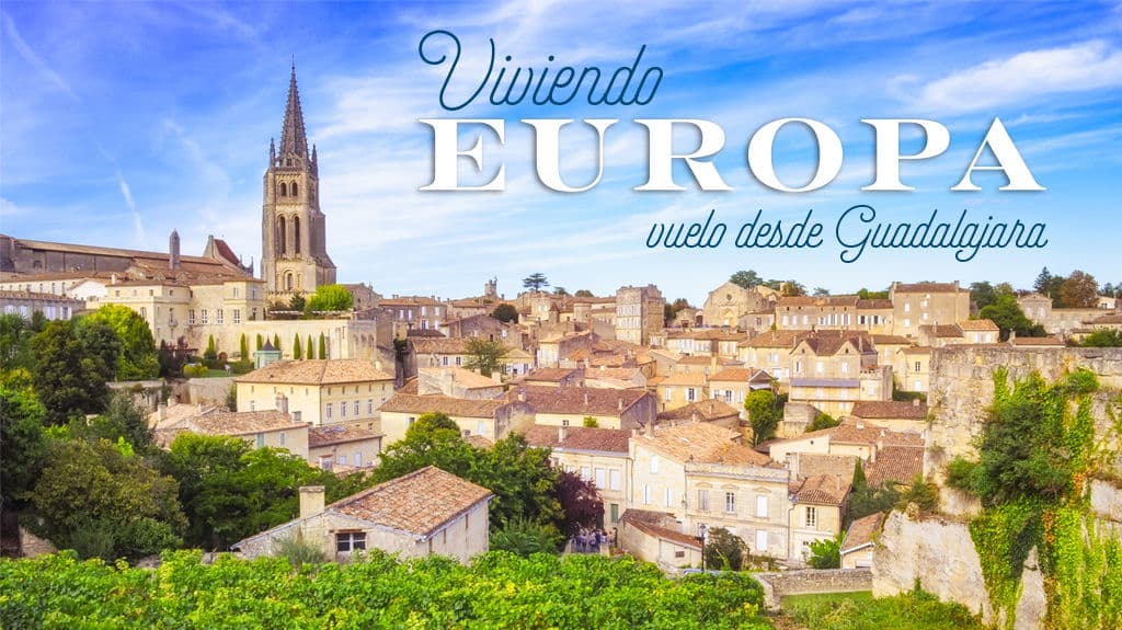 Viviendo Europa Vuelo desde GDL. - Paquete de viaje a Europa