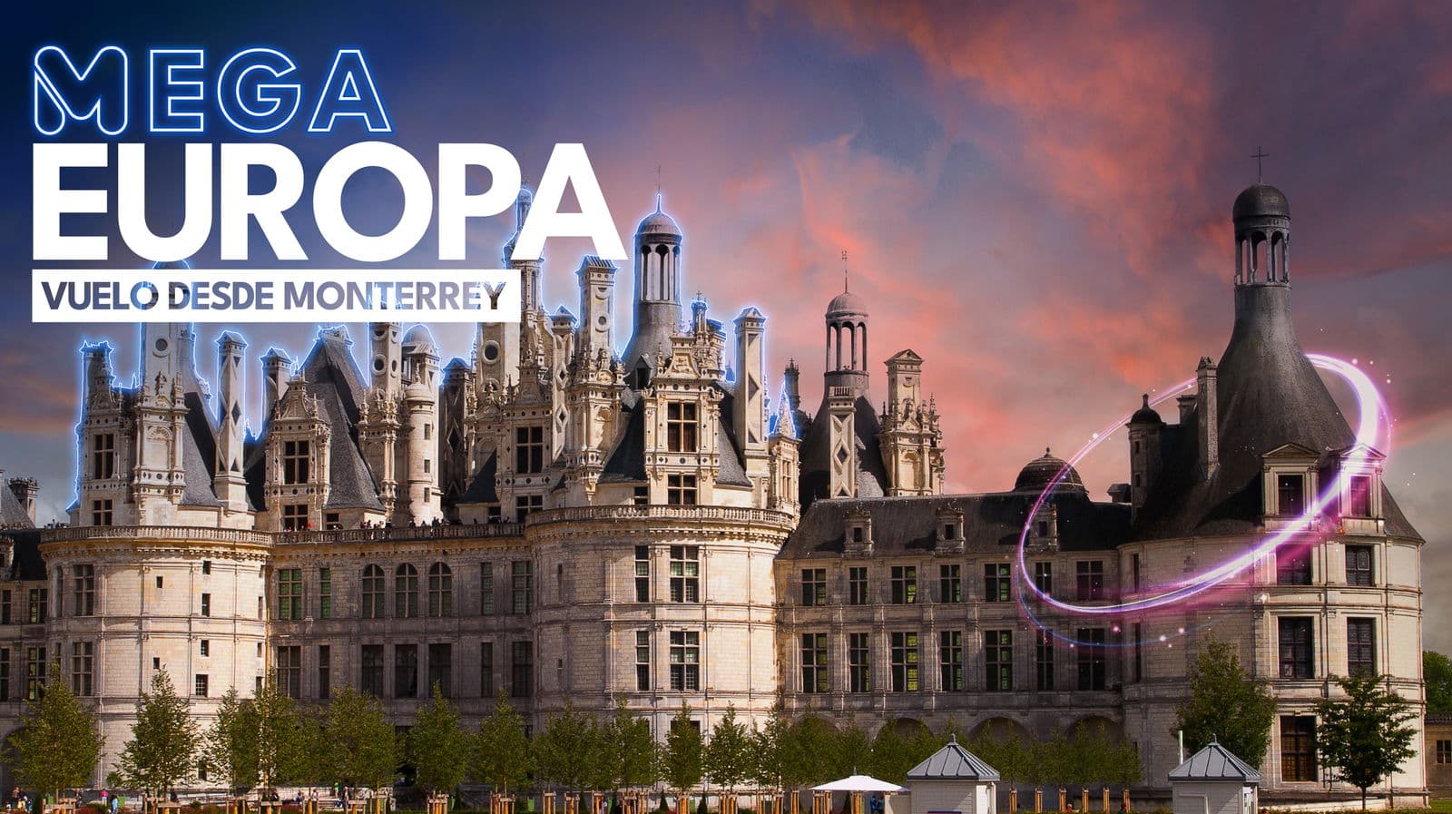 Mega Europa Vuelo desde MTY - Paquete de viaje a Europa