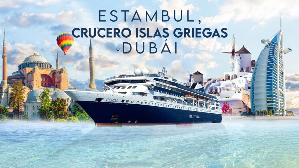 Paquete de viaje Estambul, Crucero Islas Griegas y Dubái - Turquía, Grecia, Emiratos Árabes Unidos