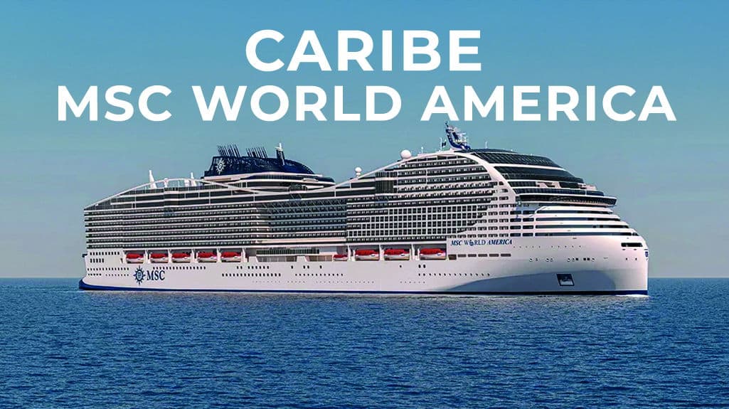 Paquete de viaje Caribe, MSC World America - Estados Unidos, República Dominicana, Puerto Rico, Bahamas